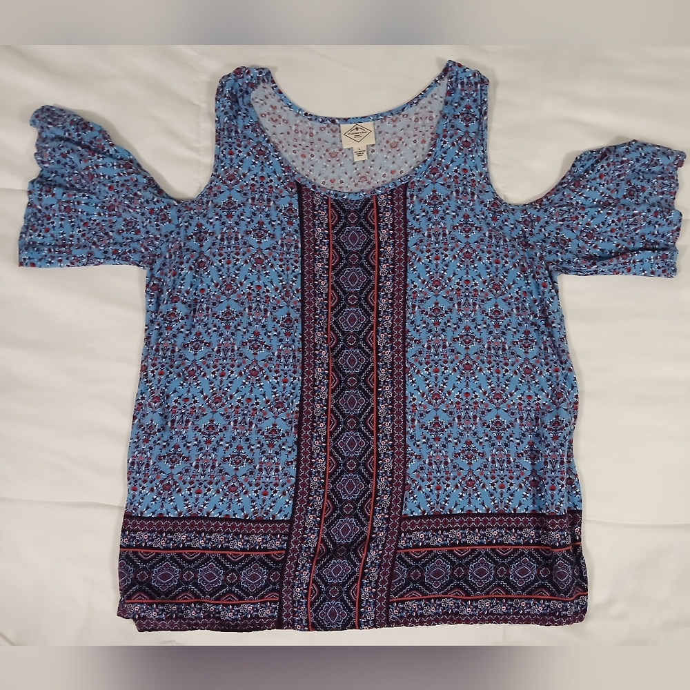 St. John's Bay Cold Shoulder Top